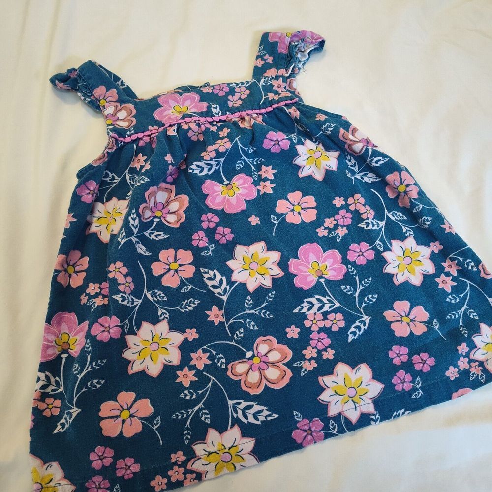Carter's Kid Shoulder Strap Flower Top Girl's‎ Size 10/10A